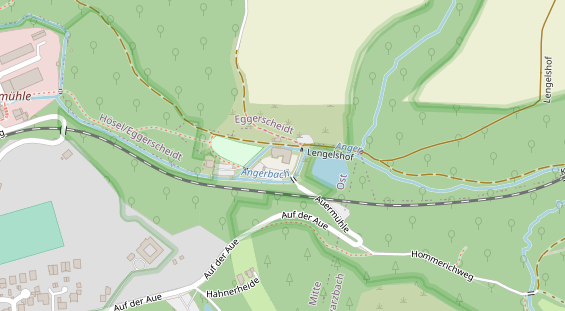 Restaurant auf Karte