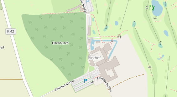 Restaurant auf Karte