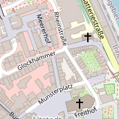 Restaurant auf Karte