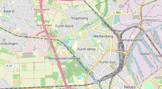 Restaurant auf Karte