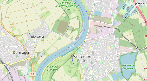 Restaurant auf Karte