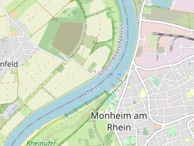 Restaurant auf Karte