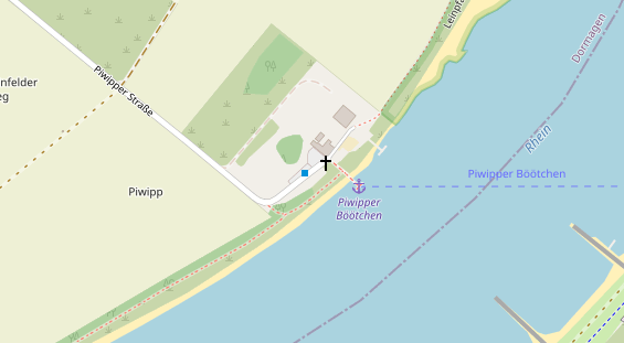 Restaurant auf Karte