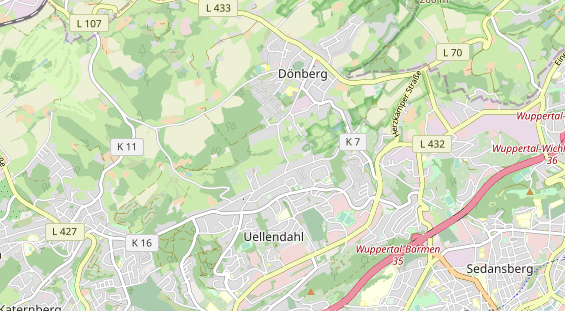 Restaurant auf Karte