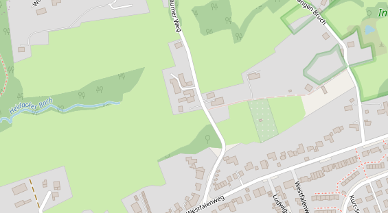 Restaurant auf Karte