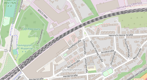 Restaurant auf Karte