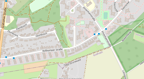 Restaurant auf Karte