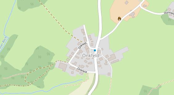 Restaurant auf Karte