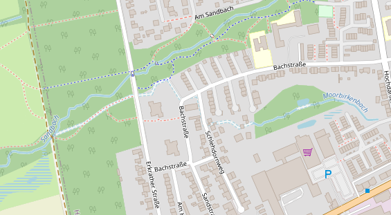 Restaurant auf Karte