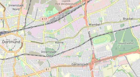 Restaurant auf Karte