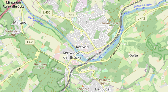 Restaurant auf Karte
