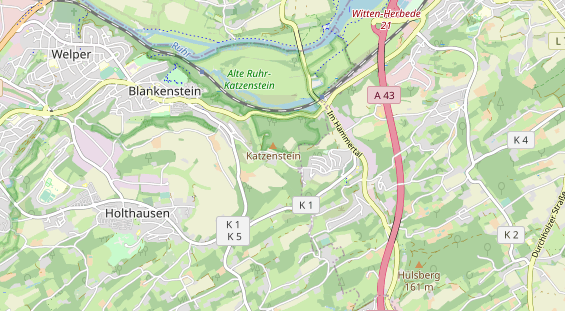 Restaurant auf Karte
