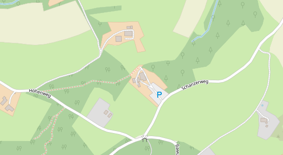 Restaurant auf Karte