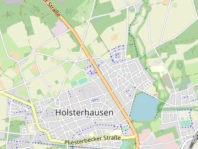 Restaurant auf Karte