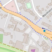 Restaurant auf Karte