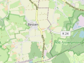 Restaurant auf Karte