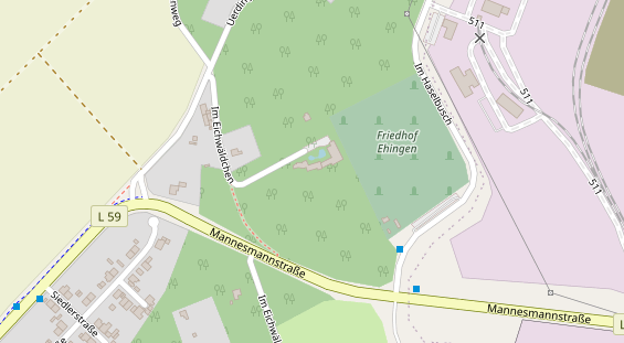 Restaurant auf Karte