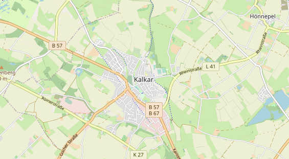 Restaurant auf Karte