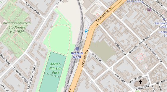 Restaurant auf Karte