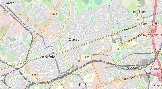 Restaurant auf Karte