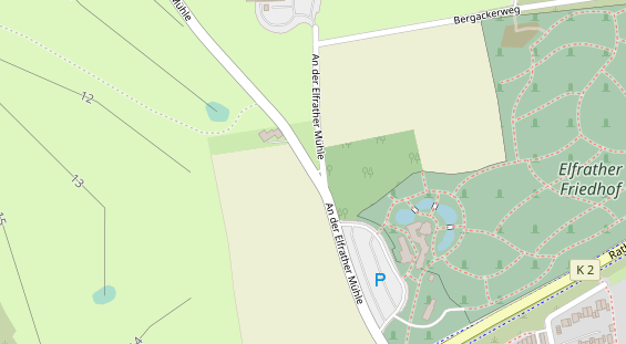 Restaurant auf Karte