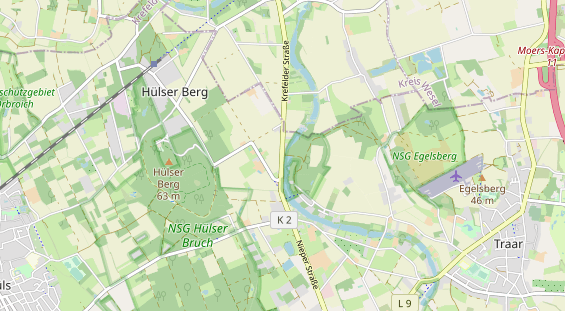 Restaurant auf Karte