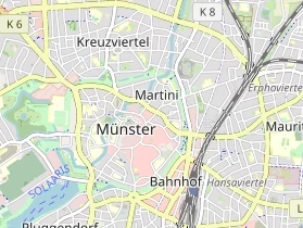 Restaurant auf Karte