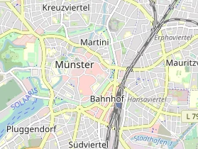Restaurant auf Karte
