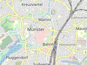 Restaurant auf Karte