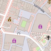 Restaurant auf Karte