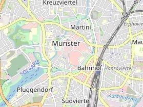Restaurant auf Karte