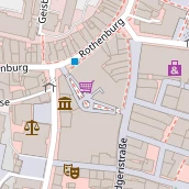 Restaurant auf Karte