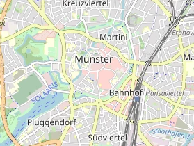 Restaurant auf Karte