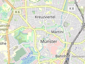 Restaurant auf Karte