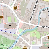 Restaurant auf Karte