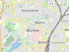 Restaurant auf Karte