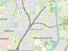 Restaurant auf Karte