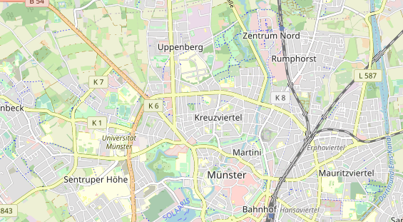 Restaurant auf Karte