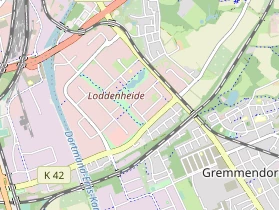 Restaurant auf Karte