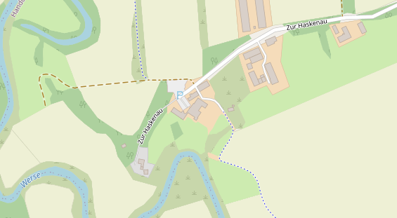 Restaurant auf Karte