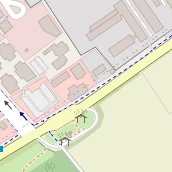 Restaurant auf Karte