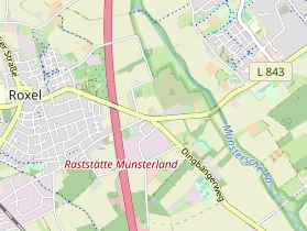 Restaurant auf Karte