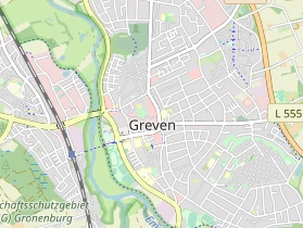 Restaurant auf Karte