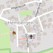 Restaurant auf Karte