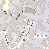 Restaurant auf Karte