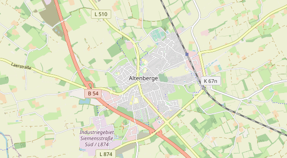 Restaurant auf Karte