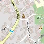 Restaurant auf Karte