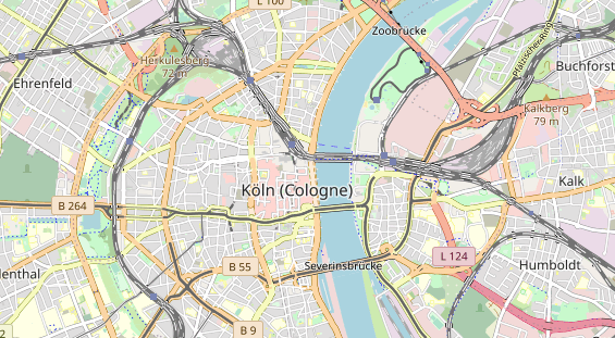 Restaurant auf Karte
