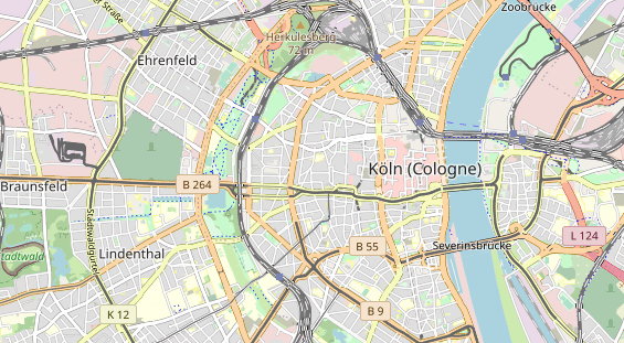 Restaurant auf Karte