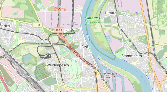 Restaurant auf Karte